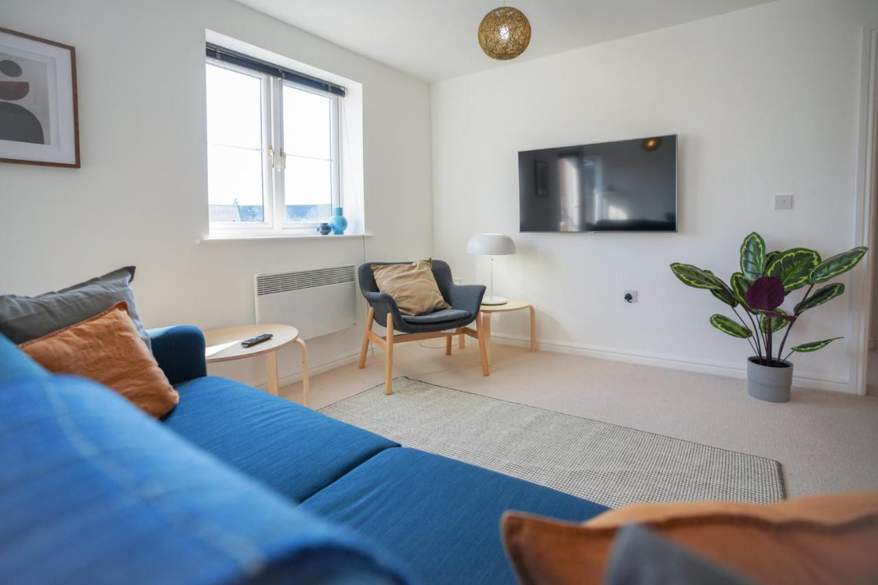 Stylish Apartment With Private Parking 卡迪夫 外观 照片
